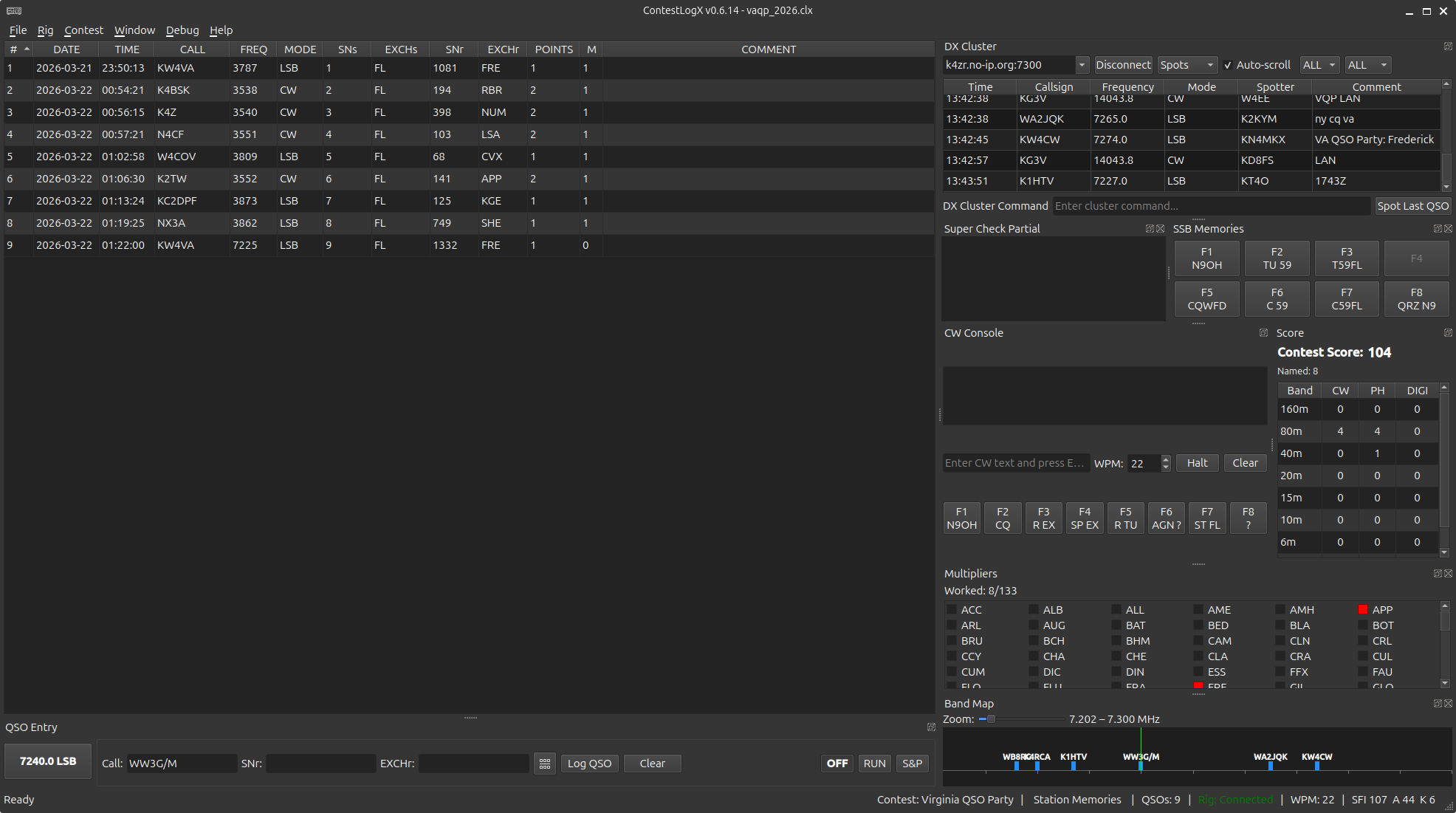 ContestLogX screenshot 5